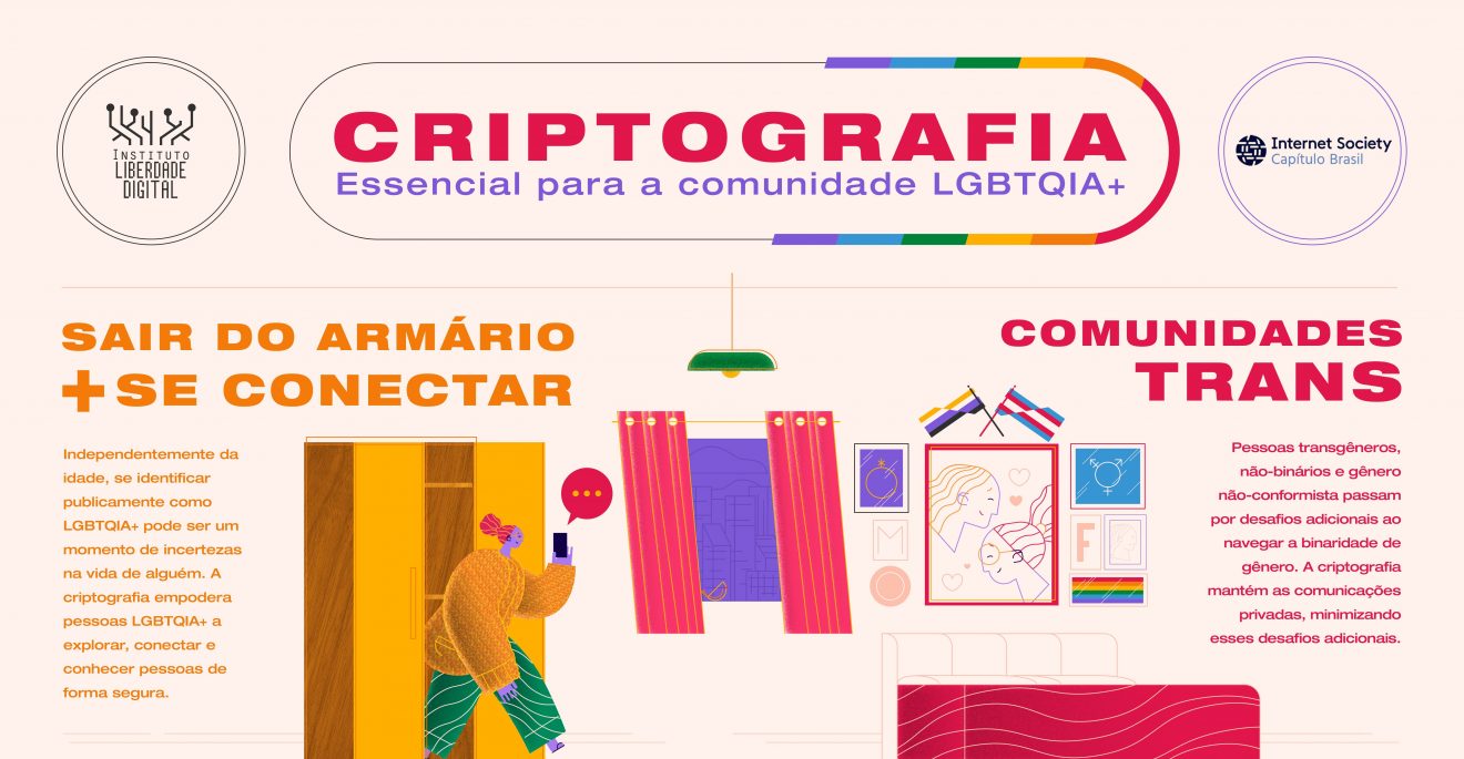 Factsheet: Criptografia essencial para a comunidade LGBTQIA+